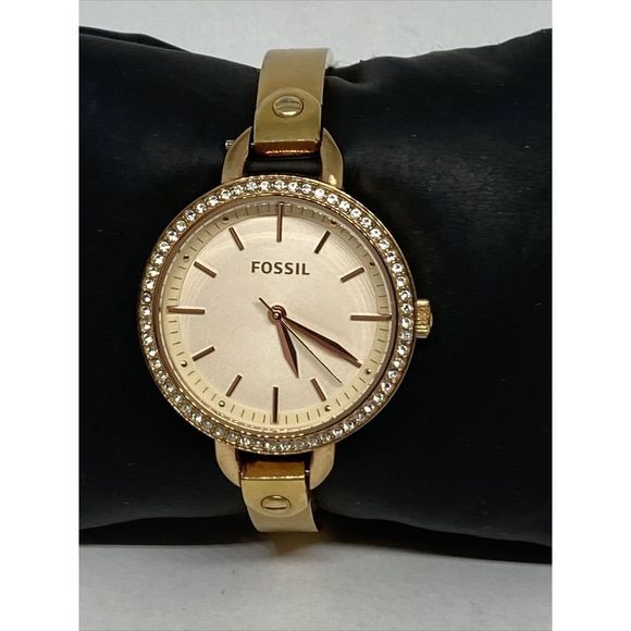Fossil Classic Minute BQ3163 Women StainlessSteel Analog Dial Quartz Watch XR829 - Picture 1 of 12